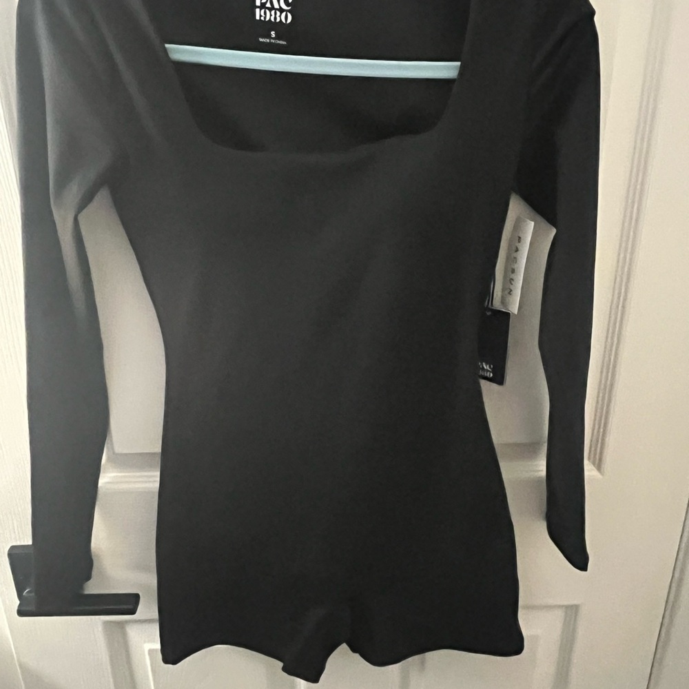 PacSun Black Long Sleeve Romper